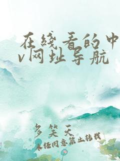 在线看的中文av网址导航