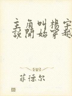 主角叫杨宇的小说开始穿越