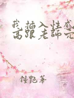 我插入性感丝袜高跟老师穴内