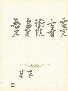 无名卫士电视剧免费观看完整版