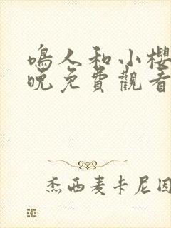 鸣人和小樱的夜晚免费观看