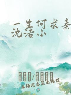 一生何求秦菲雪沈浩小