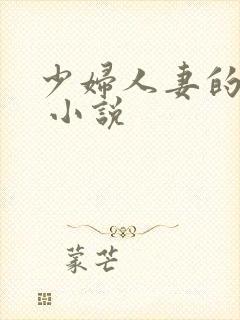 少妇人妻的欲望 小说