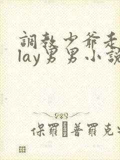 调教少爷走绳play男男小说