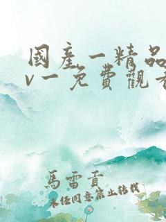 国产一精品一av一免费观看