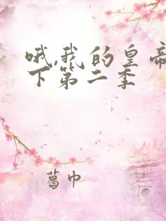 哦,我的皇帝陛下第二季