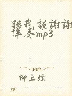 听我说谢谢你纯伴奏mp3