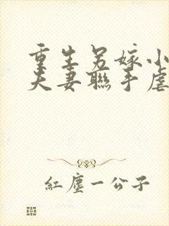 重生另嫁小叔 夫妻联手虐渣