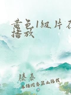 黄色1级片在线播放