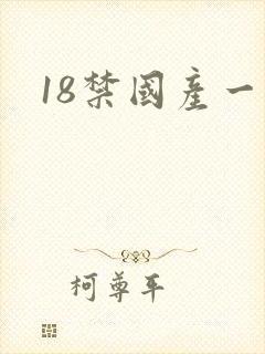 18禁国产一区