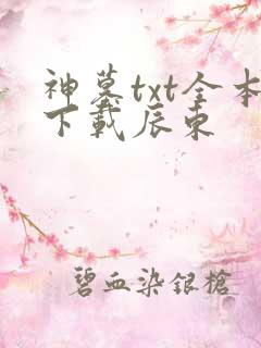 神墓txt全本下载辰东