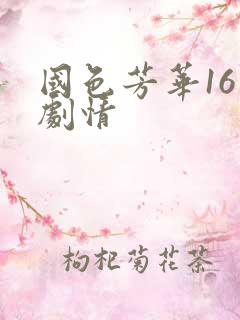 国色芳华16集剧情