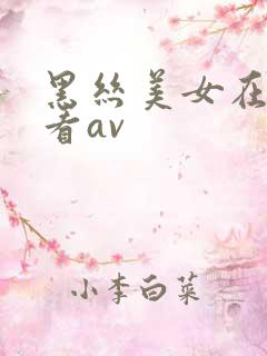 黑丝美女在线观看av