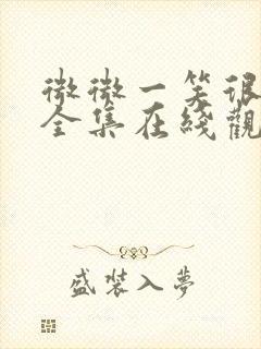 微微一笑很倾城全集在线观看