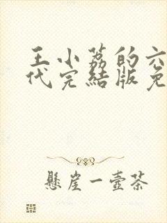 王小荔的六十年代完结版免费阅读