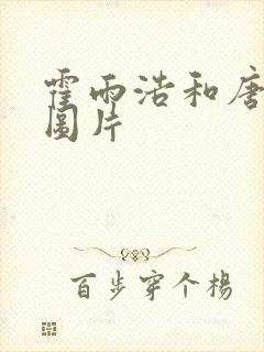 霍雨浩和唐舞桐图片