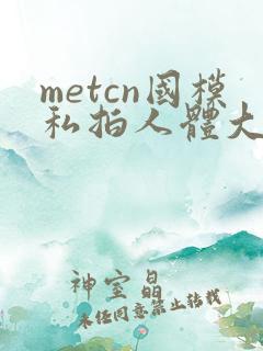 metcn国模私拍人体大尺度