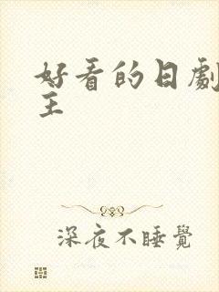 好看的日剧双男主