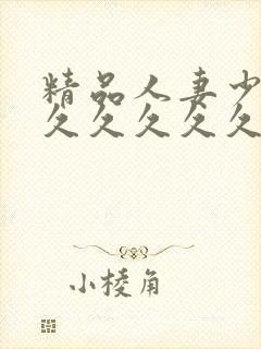 精品人妻少妇久久久久久久