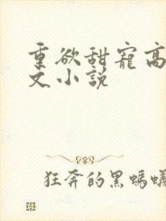 重欲甜宠高h辣文小说