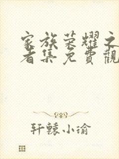 家族荣耀之继承者集免费观看完整