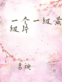 一个一级黄色一级片