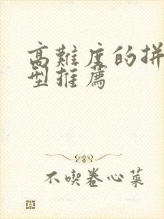 高难度的拼装模型推荐