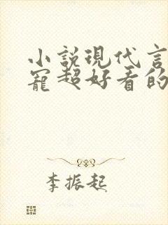 小说现代言情甜宠超好看的有肉