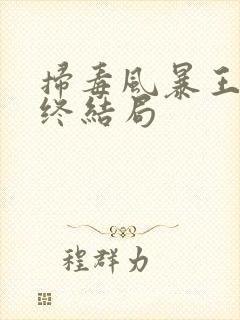 扫毒风暴王林最终结局