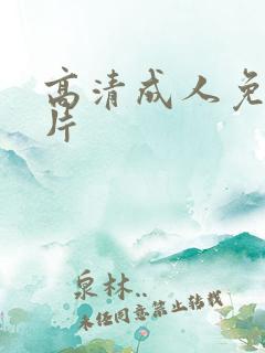 高清成人免费大片