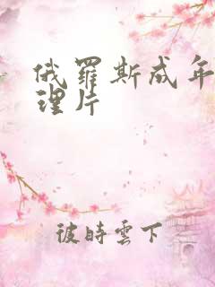 俄罗斯成年人伦理片