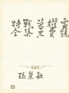 特战荣耀电视剧全集免费观看完整版