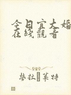 今日宜大婚短剧在线观看