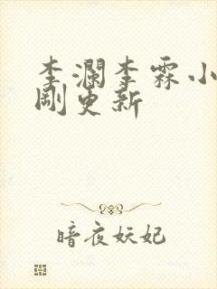 李澜李霖小说刚刚更新