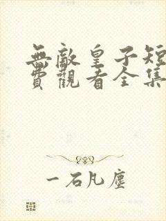 无敌皇子短剧免费观看全集