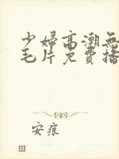 少妇高潮无遮挡毛片免费播放