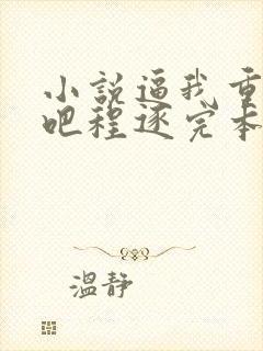 小说逼我重生是吧程逐完本免费阅读