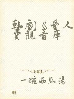 韩剧《爱人》免费观看库