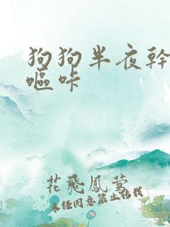 狗狗半夜干咳干呕咔