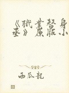 《职业替身水千丞》原版小说