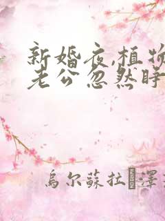 新婚夜,植物人老公忽然睁开眼大结局