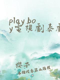 play boy电视剧泰剧在线观看完整版