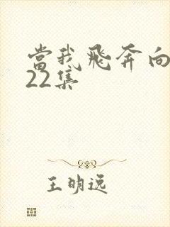 当我飞奔向你第22集