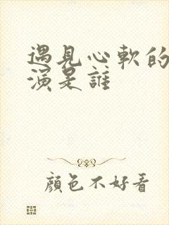 遇见心软的神主演是谁