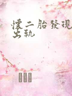 怀二胎发现老公出轨