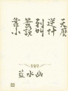 靠签到逆天改命小说叫什么