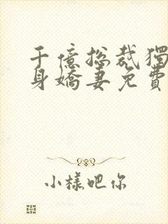 千亿总裁独宠替身娇妻免费完整版