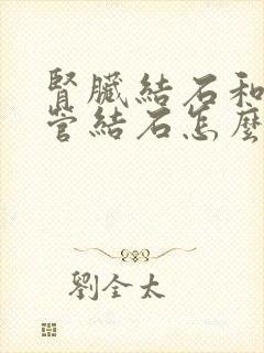 肾脏结石和输尿管结石怎么治疗