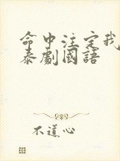 命中注定我爱你泰剧国语