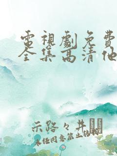 电视剧免费观看全集高清他是谁